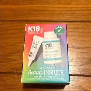 K18 Biomimetic Hair Science Sephora Beauty Insider VIB Gift Peptide Prep & Mask